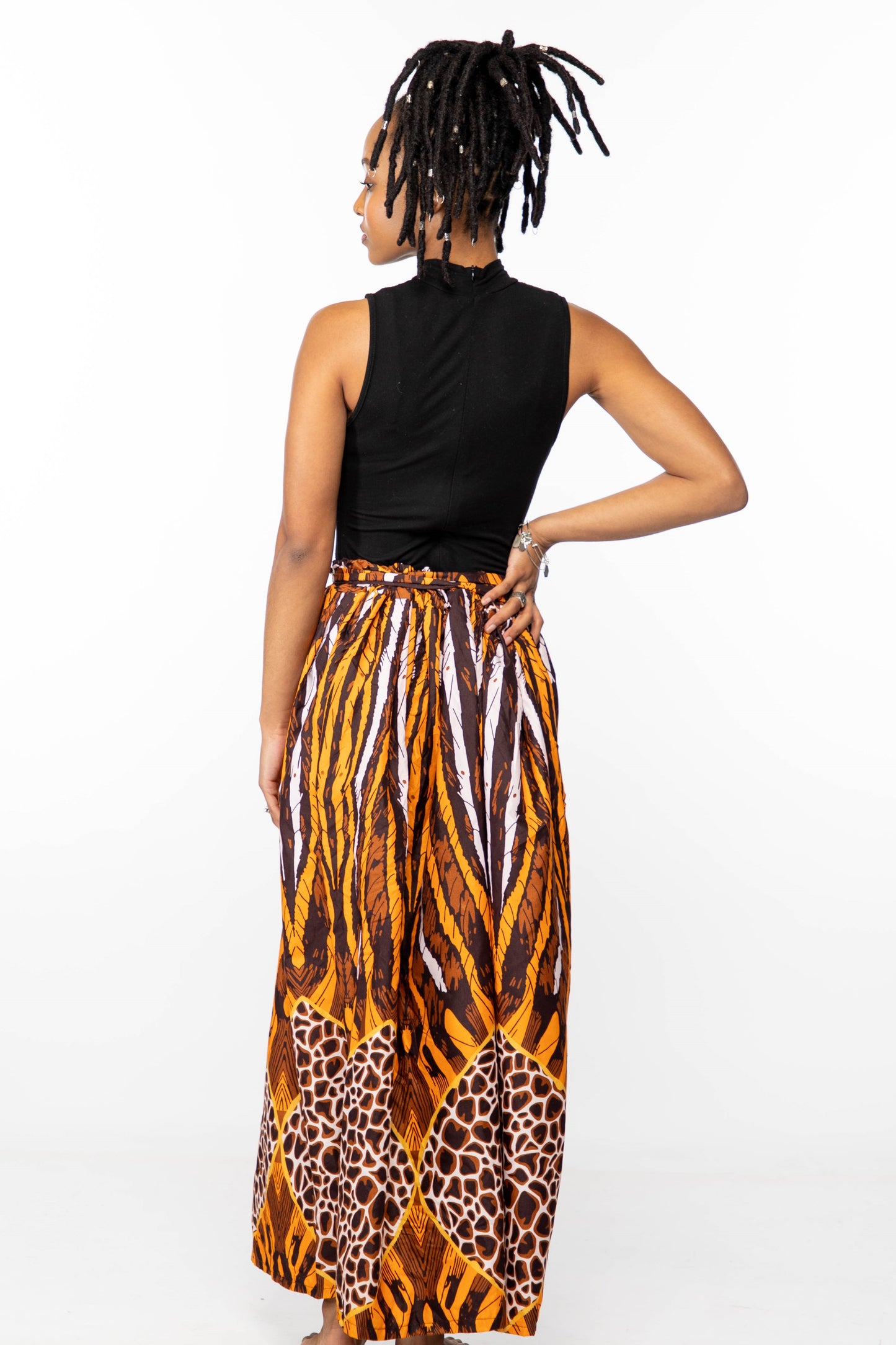 Tiger Print Skirt